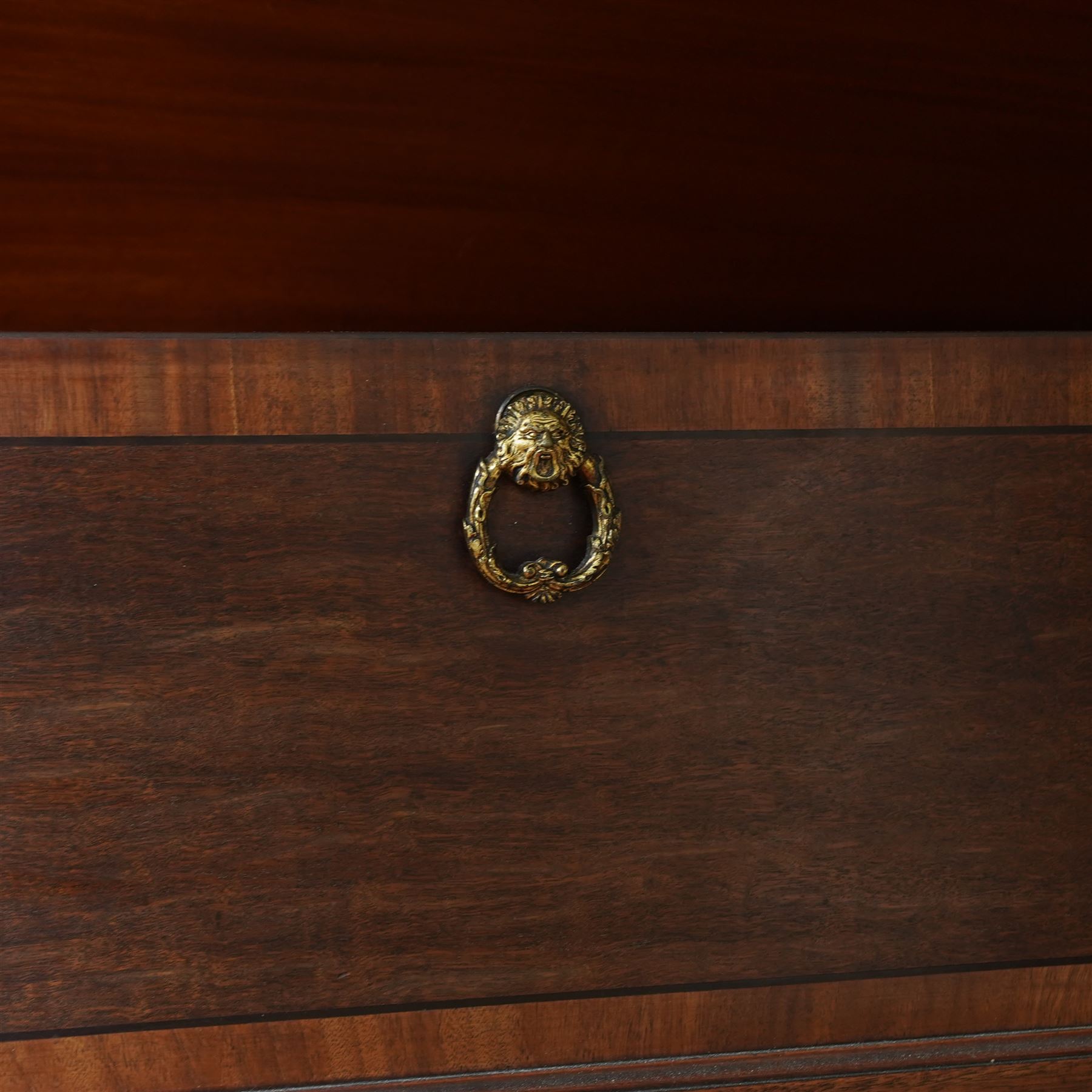 Early 19th century Grand Piano by John Broadwood & Son, London serial No 7695, 1820.
Early straight strung Regency Grand Piano, part re-furbished and re-strung, soundboard with some small cracks, bridges good, action and damping responsive but requirering adjustment in places, English grand action with a six octave keyboard, with 73 keys C1-C7, with Ivory naturals and ebony sharps, Lyre with sustain and una-chorda pedals, satinwood case with ebony inlay and crossbanding, adjustable open lattice music desk, raised on four turned legs with castors. In 1818 two years before this piano was manufactured, a similar piano of this design was presented to Beethoven by Thomas Broadwood.

 You can find and listen to examples of Alan Cuckston playing this particular Broadwood Grand in the links below:

Piano Sonata in F Sharp Minor Op.49 - 'Sonate Mélancolique' by Ignaz Moscheles
Piano Sonata in E Flat Major Op.1 No.1 by John Field


Given the intricate nature of these historic instruments, specialist support will be available if required, to assist successful buyers with safe removal and onward handling. Price upon application.


This item has been registered for sale under section 10 of the APHA Ivory Act Reference LD2EPXNB