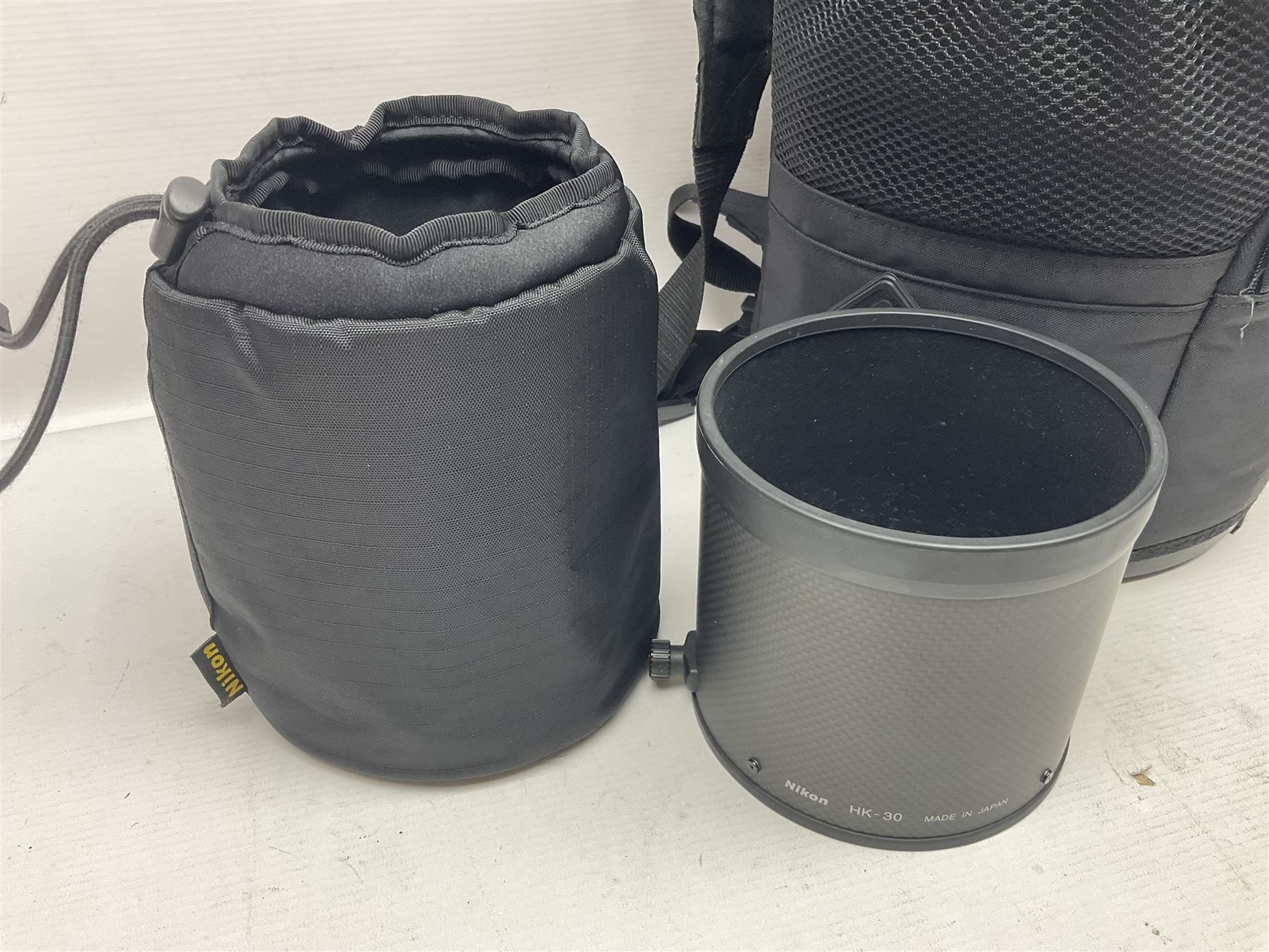 Nikon ED 'AF-S Nikkor 200-400mm 1:4G' lens, serial no 300970, with case