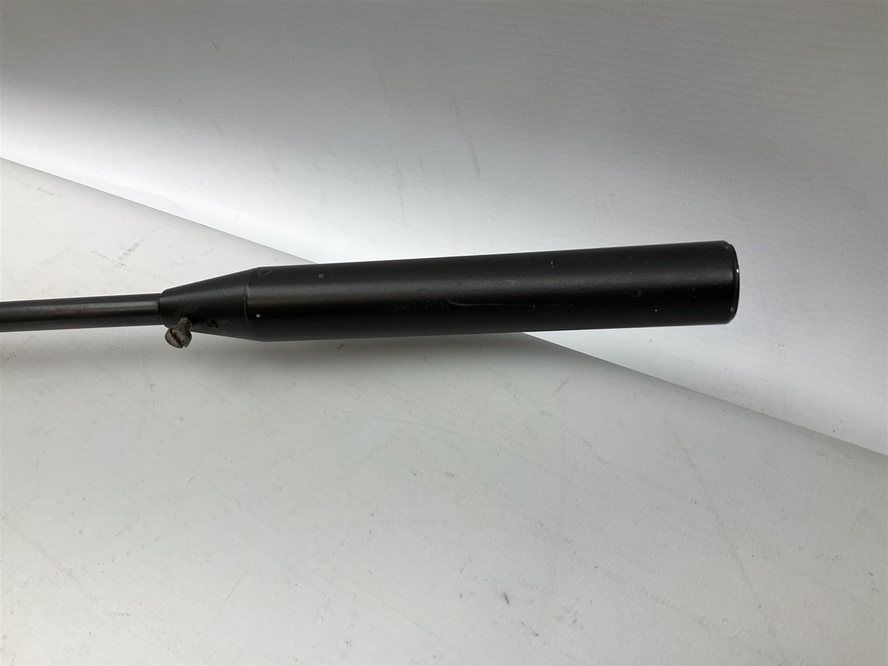 Crosman .22 air rifle with gas cylinder, model AS2250, with bolt action, skeleton stock, moderator and Hawke 4x32 telescopic sight with infra red facility, serial no.803B11493, L88.5cm