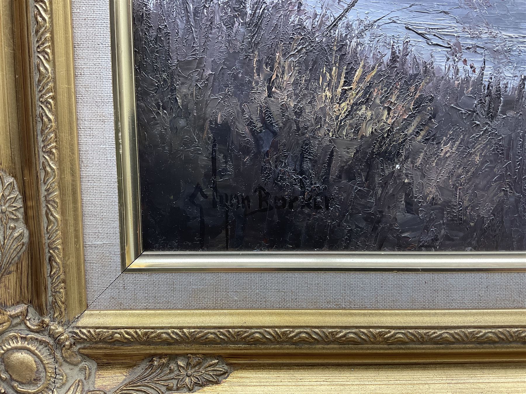 Glynn Barker (Beverley 20th Century): 'Whitby Harbour' 'South Cave Market Place' and a View of Helmsley from the River Rye , three oils on board signed max 50cm x 75cm (3)