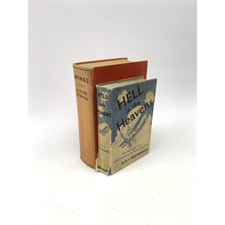 Whitehouse A.G.J.: Hell in the Heavens. The Adventures of an aerial gunner in the Royal Flying Corps. 1938. Dustjacket; and Wings Flying Thrills (2)