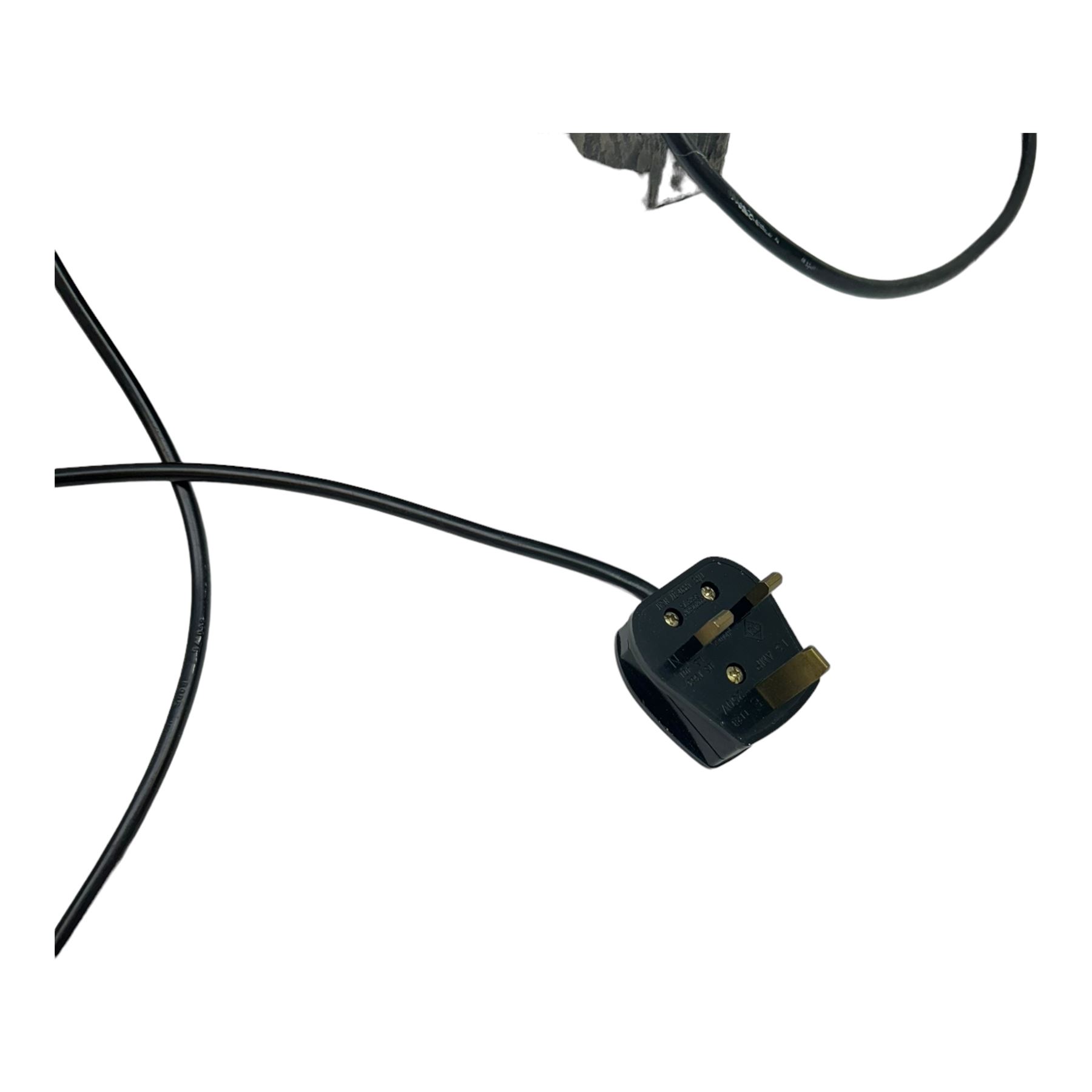 Large table lamp, the base modelled as a woman with putti and goat, with three glass shades, H90cm   