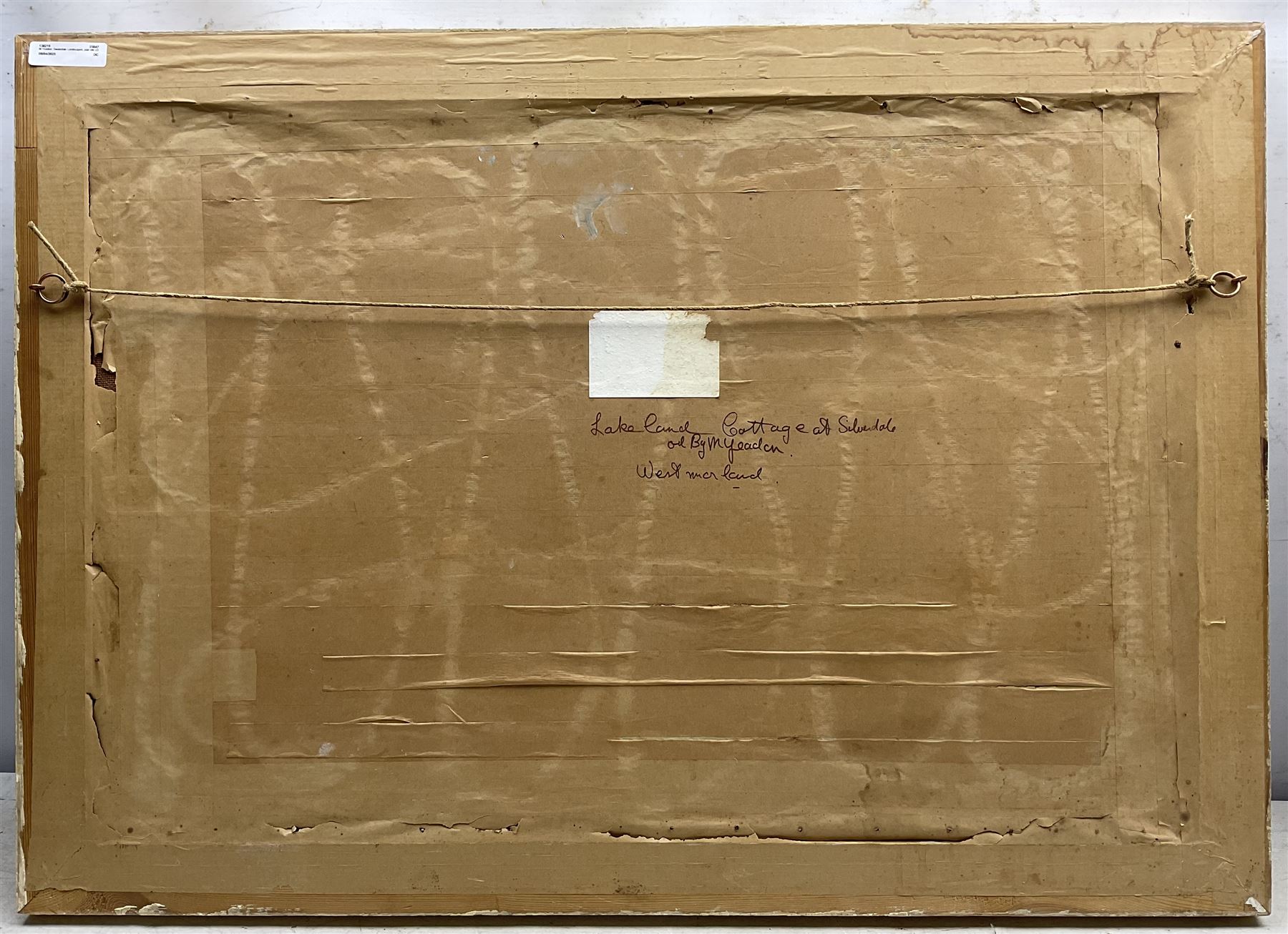 M Yeadon (Northern British Contemporary) 'Lakeland Cottage at Silverdale - Westmorland' and 'Farm in Swaledale', pair oils on board signed, titled verso 50cm x 75cm (2)