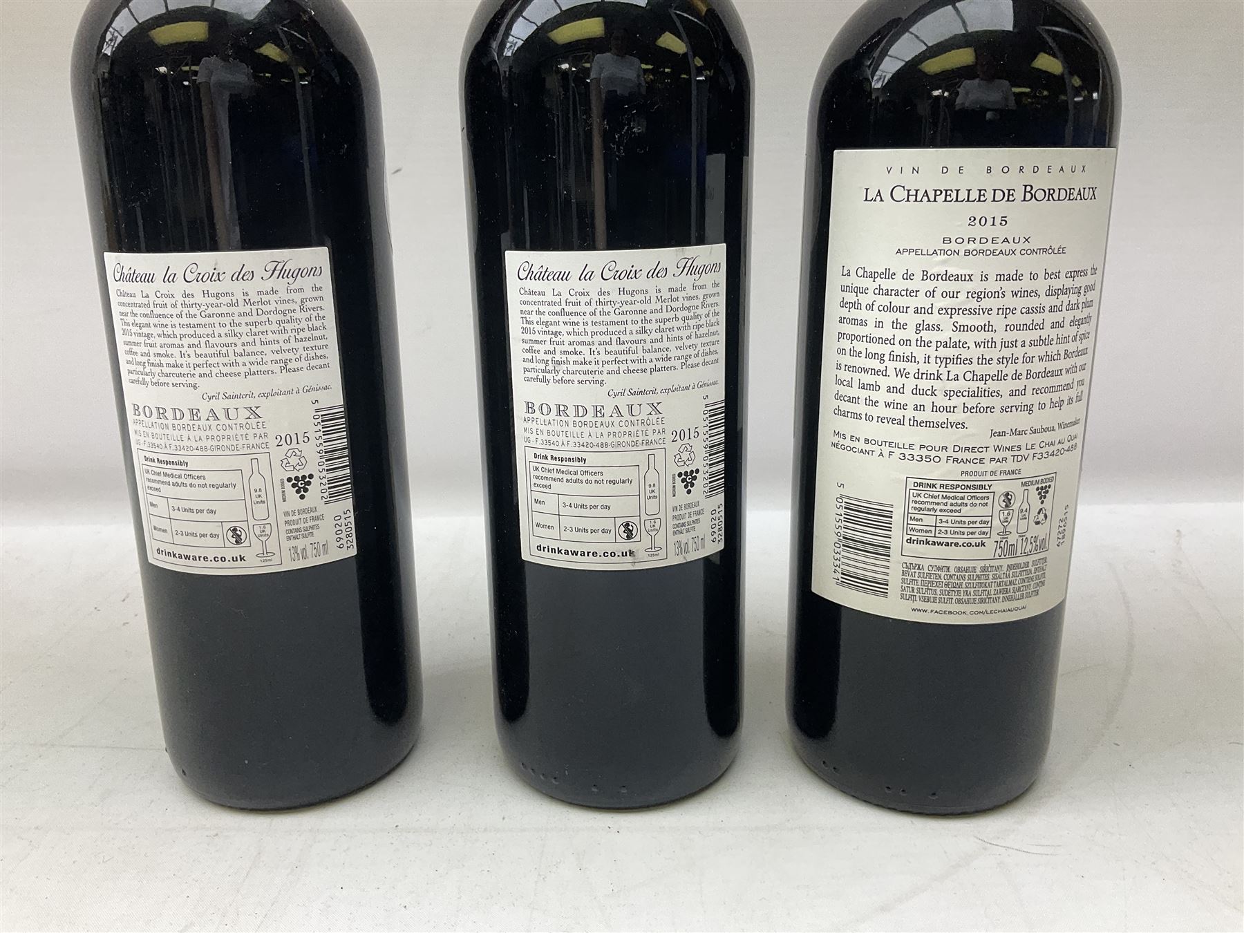 Mixed red wines including six bottles Chateau Verniotte Castillon Cotes de Bordeaux 2011, 750ml 14.5% vol, two bottles Chateau Philippe Lamour Costieres De Nimes 2016, 750ml 14% vol, Chateau du Prieur Bordeaux 2016 and five others of various contents and proofs (14)  