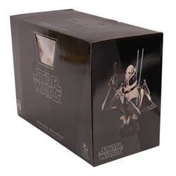 Gentle Giant limited edition Star Wars collectible mini bust 'General Grievous' no. 7584, limited edition no. 293/7000, boxed
