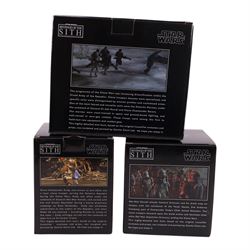 Three Gentle Giant limited edition Star Wars Collectible Mini Busts, comprising Convention Exclusive 2007 Commander Cody, Airborne Trooper and Galactic Marine, all boxed