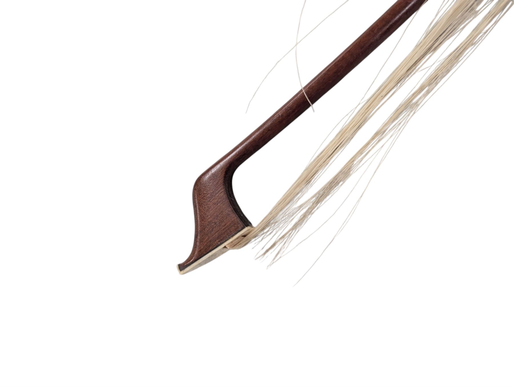 Early 19th century English cello by Samuel Gilkes of London, circa 1820, with two piece back and pine table finished in a golden brown varnish, certificate of authenticity from D.R Hill & Son, Buckinghamshire, numbered H494 in their records, in Hiscox hard case, with two horse hair cello bows, the first an English example stamped Ferranda Millars Liverpool, the second a German example stamped R. Paesold, both with ebonised mother of pearl/abalone frogs and ivory tip plates
This item has been registered for sale under Section 10 of the APHA Ivory Act