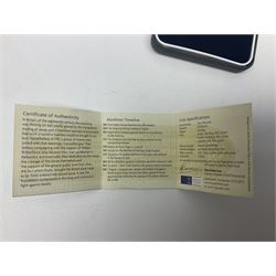 The Royal Mint United Kingdom 2007 'Abolition of the Slave Trade' silver proof piedfort two pound coin, cased with certificate