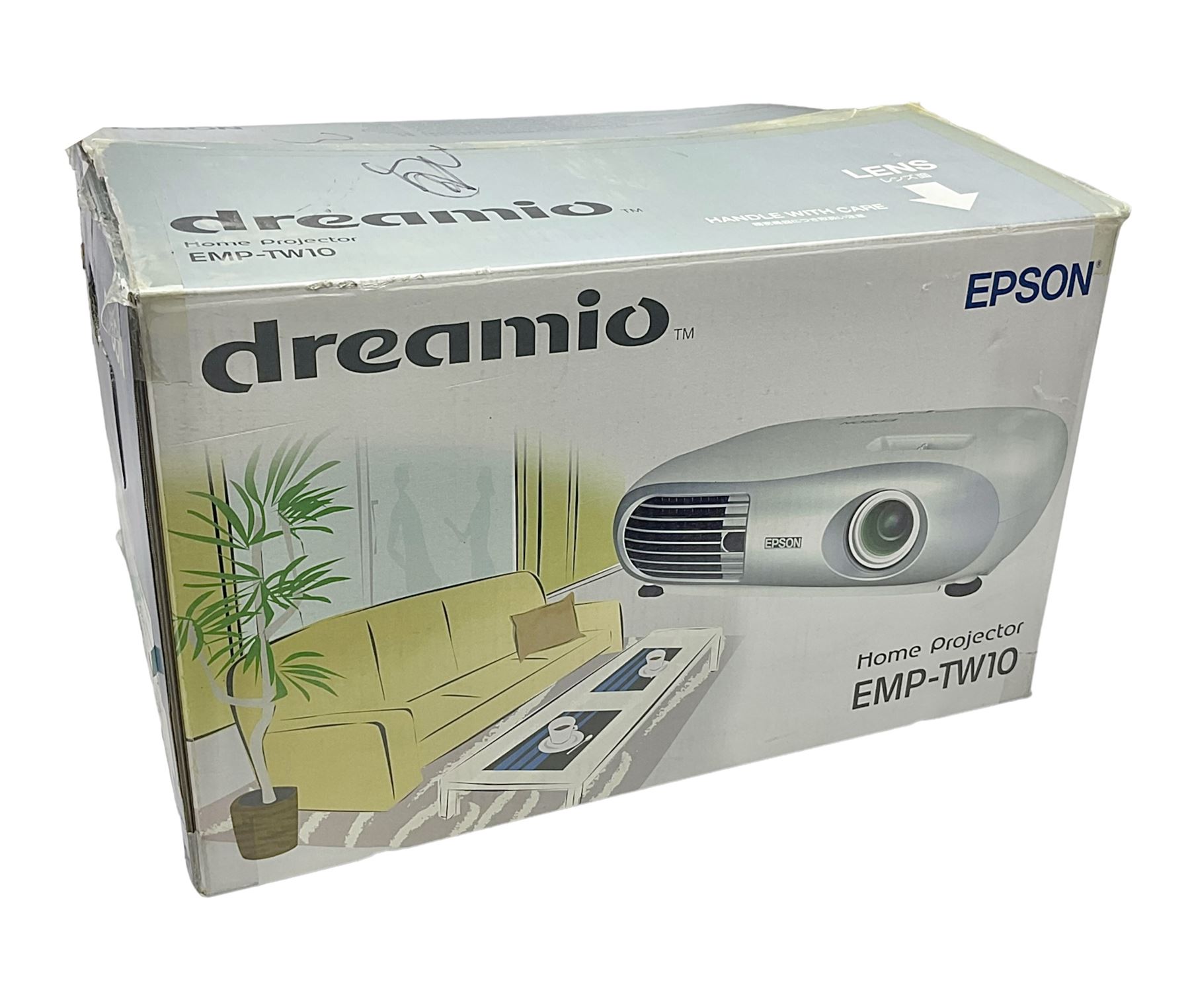 Epson Dreamio EMP-TW10 home projector, Armagh Observatory Apollo slides, and further slides