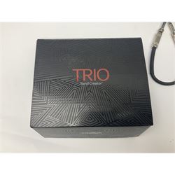 Harman DigiTech Trio Band Creator; boxed with power supply, lead and paperwork; and Pylepro PPDLAI guitar multi effects controller (2)