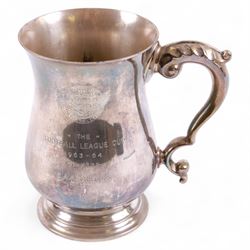 Football League Cup Winners tankard, awarded to Colin Appleton, captain of Leicester City ...