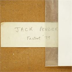 Jack Pender (Newlyn School 1918-1998): 'Fastnet', acrylic on board signed, inscribed and dated '79 verso, together with exhibition catalogue 30cm x 40cm
Provenance: Exh. Belgrave Gallery 1990, illustrated on page 25 of the exhibition catalogue