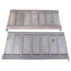 Architectural Salvage - Quantity of 19th century oak and pine church panelling including large bowed panel, others with carved decoration etc
Note: Removed in the 19th century from the church in the grounds of a private Yorkshire estate 
Provenance: property of a Nobleman