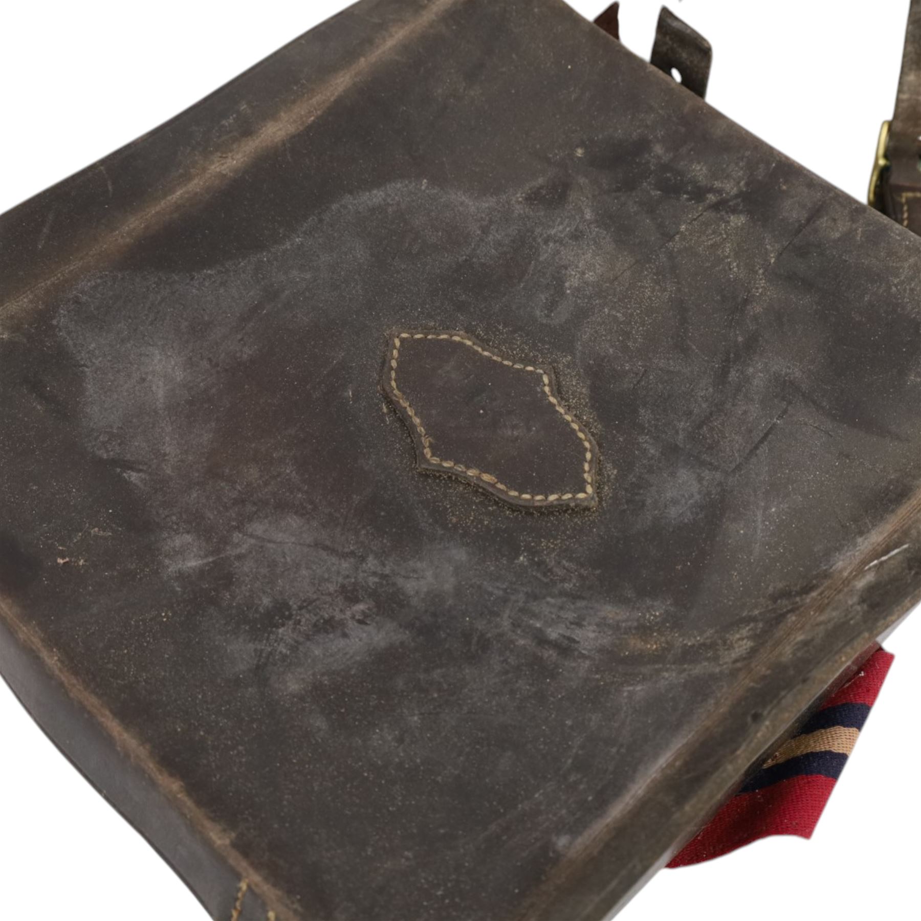  William Evans St James Street London leather cartridge bag, together with leather cased  cartridge holder 