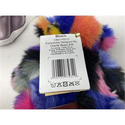 Charlie Bears - limited edition 'Jack' CB2052530 and 'Jill' CB2052540 No.110/1000 with labels; and 'Blotch' CB2170210 with labels (3)