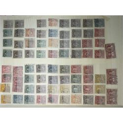 World stamps, including Queen Elizabeth II Jersey, Queen Victoria and later Hong Kong, Austria, Germany, Cyprus, Nigeria etc, housed in six stock books or folders and loose, in one box