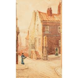 John Wynne Williams (British fl.1900-1920): The Three Mariners Inn, Low Conduit Street, Kind Richard III House, and two further Scarborough views, set of five watercolours signed max 25cm x 15cm (5)