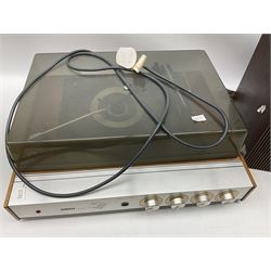 Ultra Group Stereo turntable and two speakers 