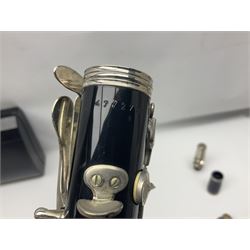 Buffet Crampon B12 five-piece clarinet, serial no.477273; in fitted case