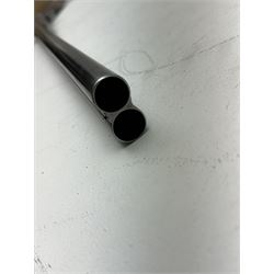 SHOTGUN CERTIFICATE REQUIRED - Webley & Scott Birmingham 12-bore double trigger boxlock ejector side-by-side double barrel shotgun with 76cm(30