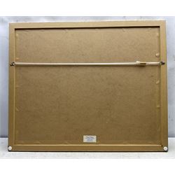 Bill Toop (British 1942-): The Winding River, watercolour signed and dated '86, 34cm x 49cm 