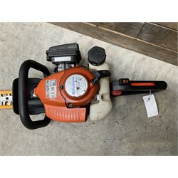 Husqvarna 141 petrol chainsaw and a Husqvarna 226HD75S petrol hedge cutter