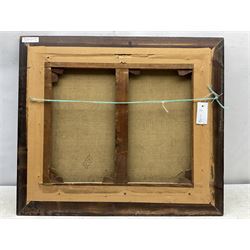 Josselin Reginald Courtenay Bodley (British 1893-1974): Abstract Harvest Landscape, oil on canvas signed 45cm x 54cm