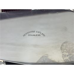 Cooper Ludlam silver plated canteen of cutlery for six place settings