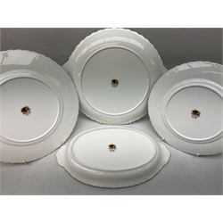 Royal Albert Old Country Roses pattern tea and part dinner service, to include teapot, two open sucriers, two jugs, thirteen cups and saucers, sixteen dessert plates, two cake plates, twelve dinner plates, sauce boat and saucer, etc (approx 114) 