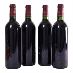 Chateau Beychevelle, 1999 Saint-Julien, four bottles 