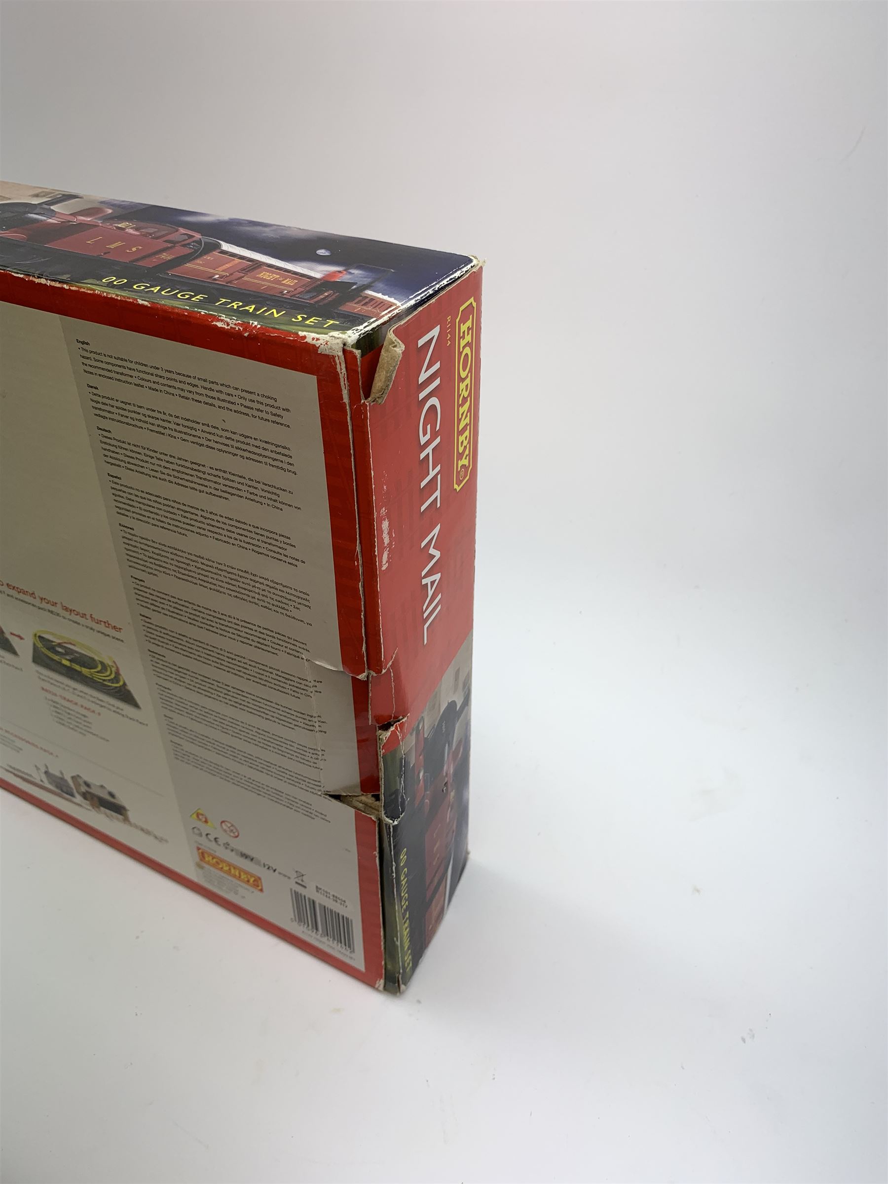 Hornby '00' gauge - electric Mail Train set with 0-6-0 tank locomotive No.7414, travelling post office and brake coach; boxed with Trakmat and paperwork