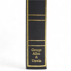 Tolkien, J.R.R. - The Hobbit or There and Back Again, De Luxe edition, George Allen and Unwin Ltd 1976, publishers black cloth with gilt dragon in presentation box with paper label