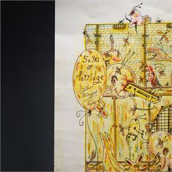 Charles Bronson (Charles Arthur Salvador) (British 1952-): A comprehensive collection of five hundred mixed media works executed between 2000 and 2025. Produced during the artist’s long-term incarceration, the works are primarily in ink, coloured pencil and mixed media on paper. The collection includes multiple formats: A5 (15 works), A4 (308 works), A3 (164 works) and A2 (13 works). Some are signed and dated; a number are executed on the reverse of official prison documents and other repurposed materials, reflecting the limited availability of art materials within the prison environment. This collection represents the largest body of the artist’s work to be offered as a single lot and has not previously been available on the market. (500) (unframed)

Notes: Dated examples span the period from 2000 to 2025, with the greatest concentration produced between 2012 and 2019 and including a group of recent large-scale works from the final years of the period; approximately twenty percent are undated.