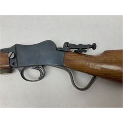 FIREARMS CERTIFICATE REQUIRED - BSA .22 LR rifle with Martini take-down action, 63.5cm(25