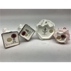 Royal Doulton figures, comprising Lynsey HN3043, Tinkle Bell HN1677, Debbie HN2385, Bedtime HN 1978, Darling HN1985, Adrienne HN3159 and Leading Lady HN2296