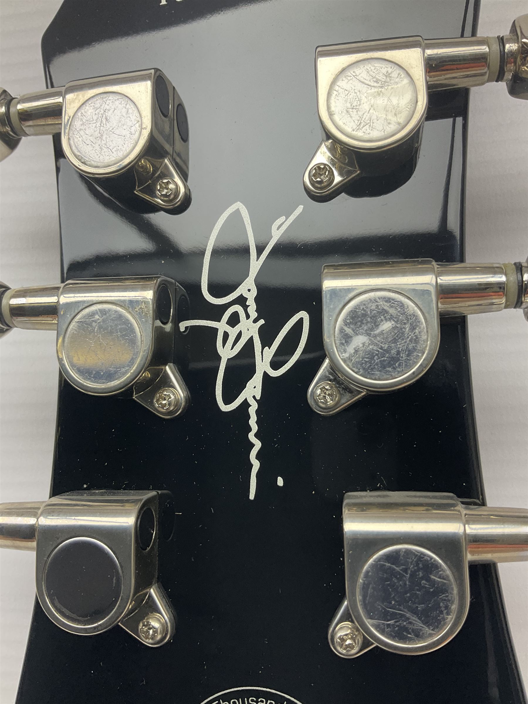 2015 Epiphone limited edition Tony Iommi signature SG Custom electric guitar, serial no.1506201270, L101cm; in cardboard delivery box with authenticity folder containing certificate and photograph of Iommi.