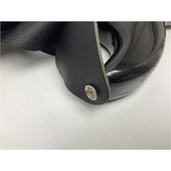 Encore black electric cut-away guitar L96cm; and Spanish Victor Garcia model 187 acoustic guitar, bears label dated 1972 L99cm; each in soft carrying case (2)