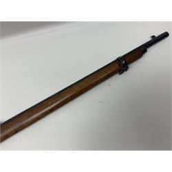 W.W. Greener Birmingham .310 Cadet Martini action rifle in refinished condition, the 63.5cm (25
