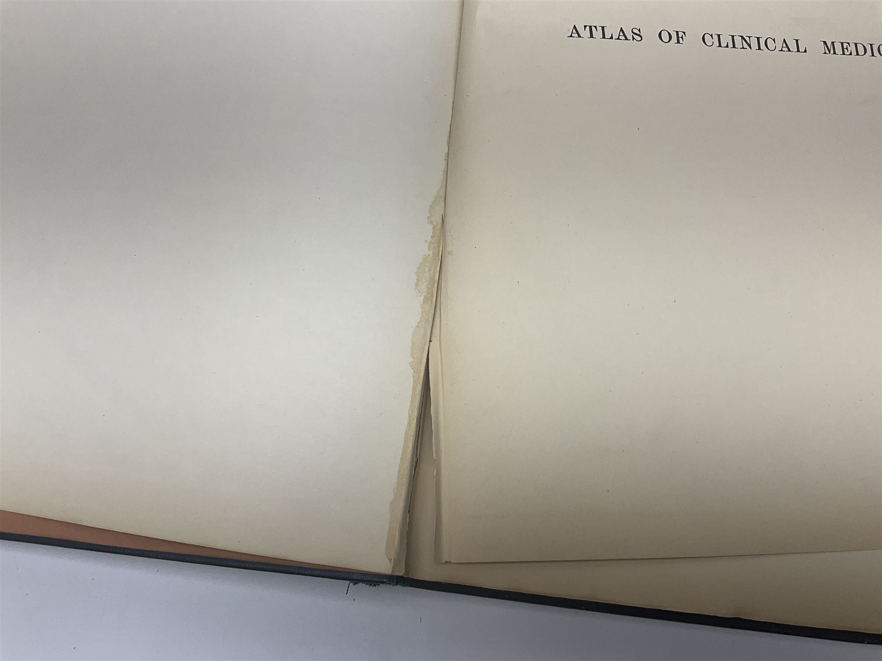 Bramwell, Byrom: Atlas of Clinical Medicine; three volumes, Edinburgh, printed by T & A Constable at the University Press, 1892-96, with numerous colour and black and white illustrations