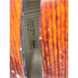 Alfred Stingl by Hofner cello, model AS-360 with 75.5cm two-piece maple back and ribs and spruce top, bears label with serial no.JO411-0706, L122cm; in carbon-fibre carrying case with bow