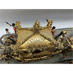 Border Fine Arts The Coronation 1953, model No. B0810, and sculpted by Ray Ayres, limited edition 150/350, with original box and certificate, L70cm  