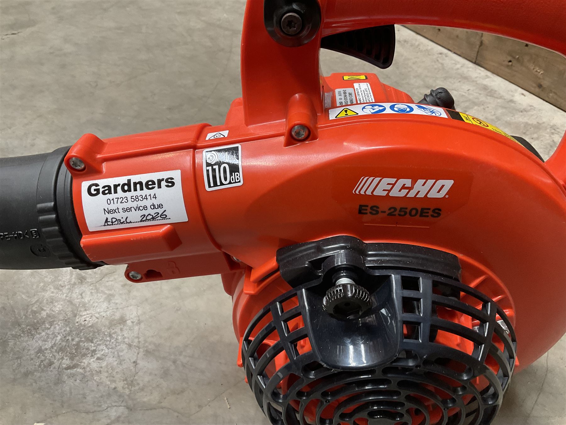 Echo ES-250ES Petrol Handheld Leaf Blower & Vacuum,