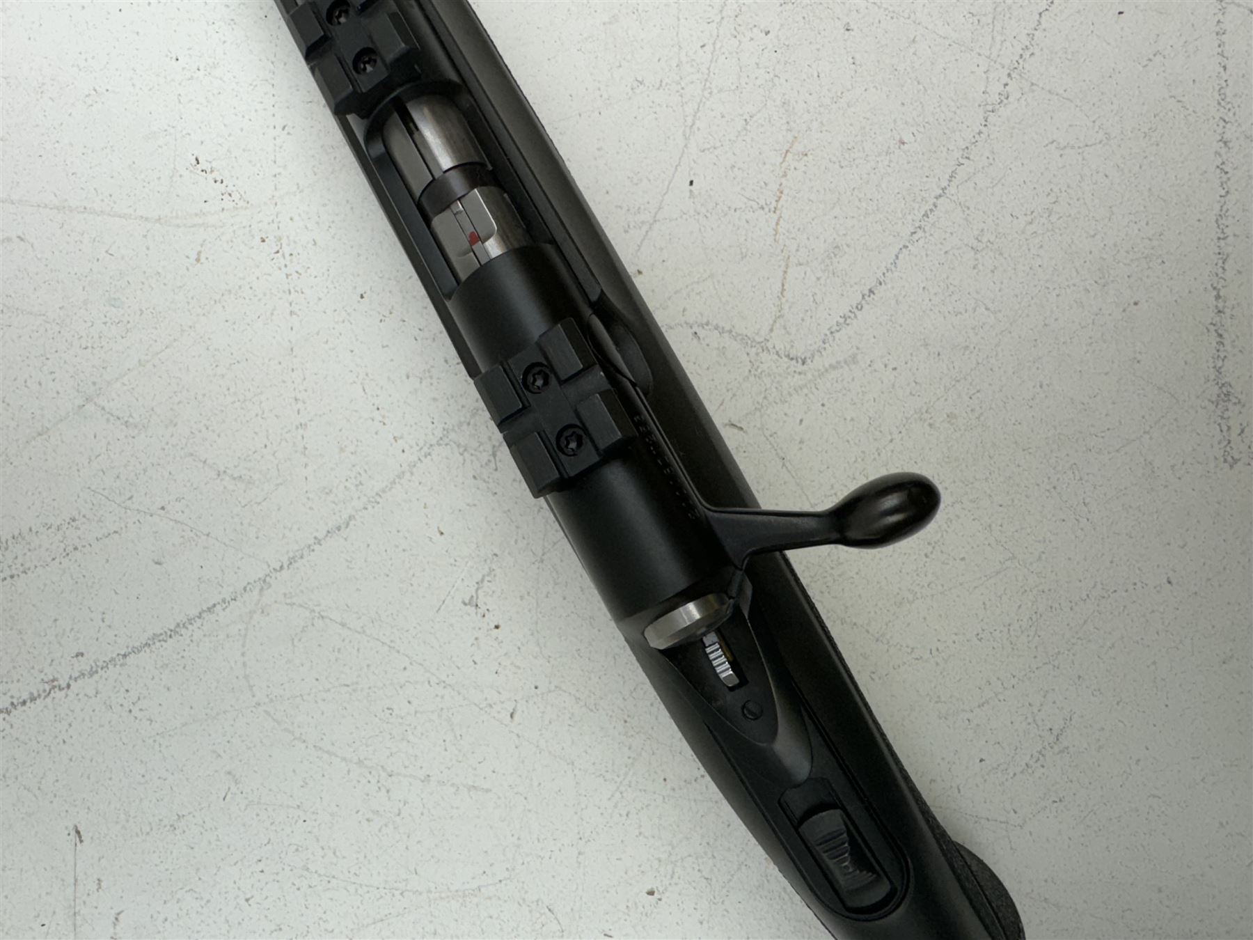 SECTION 1 FIREARMS CERTIFICATE REQUIRED - Browning threaded T-Bolt .17 HMR bolt-action rifle, with 40.5cm(16