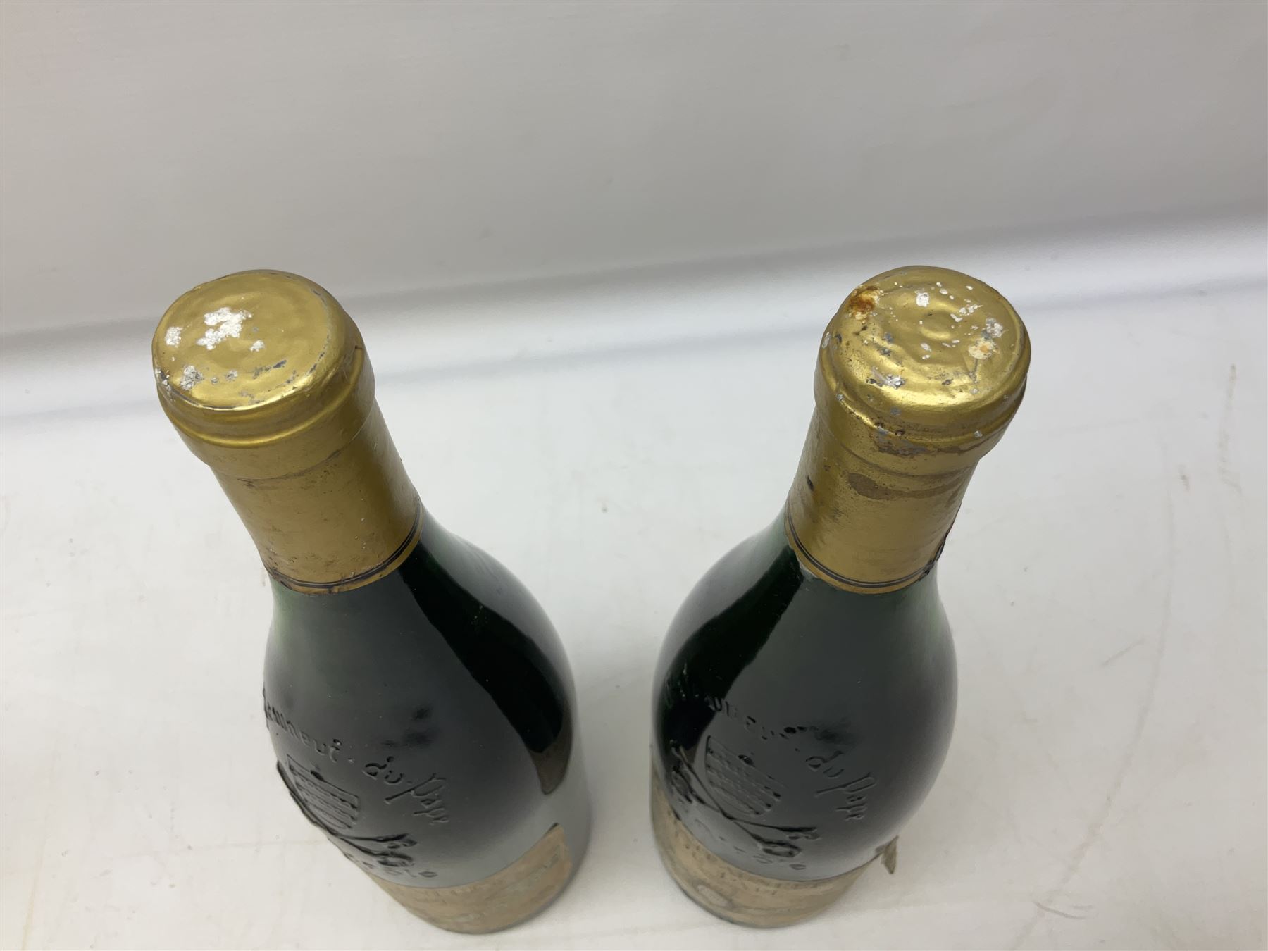 Domaine des Rozets, 1989, Chateauneuf du Pape, 75cl, 13% vol, four bottles together with further 1985 bottle, 75cl, unknown proof (5)