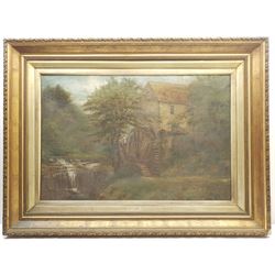 R R Pickford (British 19th century): Rigg Mill near Whitby, oil on canvas signed verso 60cm x 90cm
