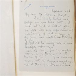 M. L. and others - Pair of 1945 privately printed memoirs of surgeon Vincent Warren Low, both with family inscriptions (widow/author Mabel Low and son Oliver) and including original handwritten letters