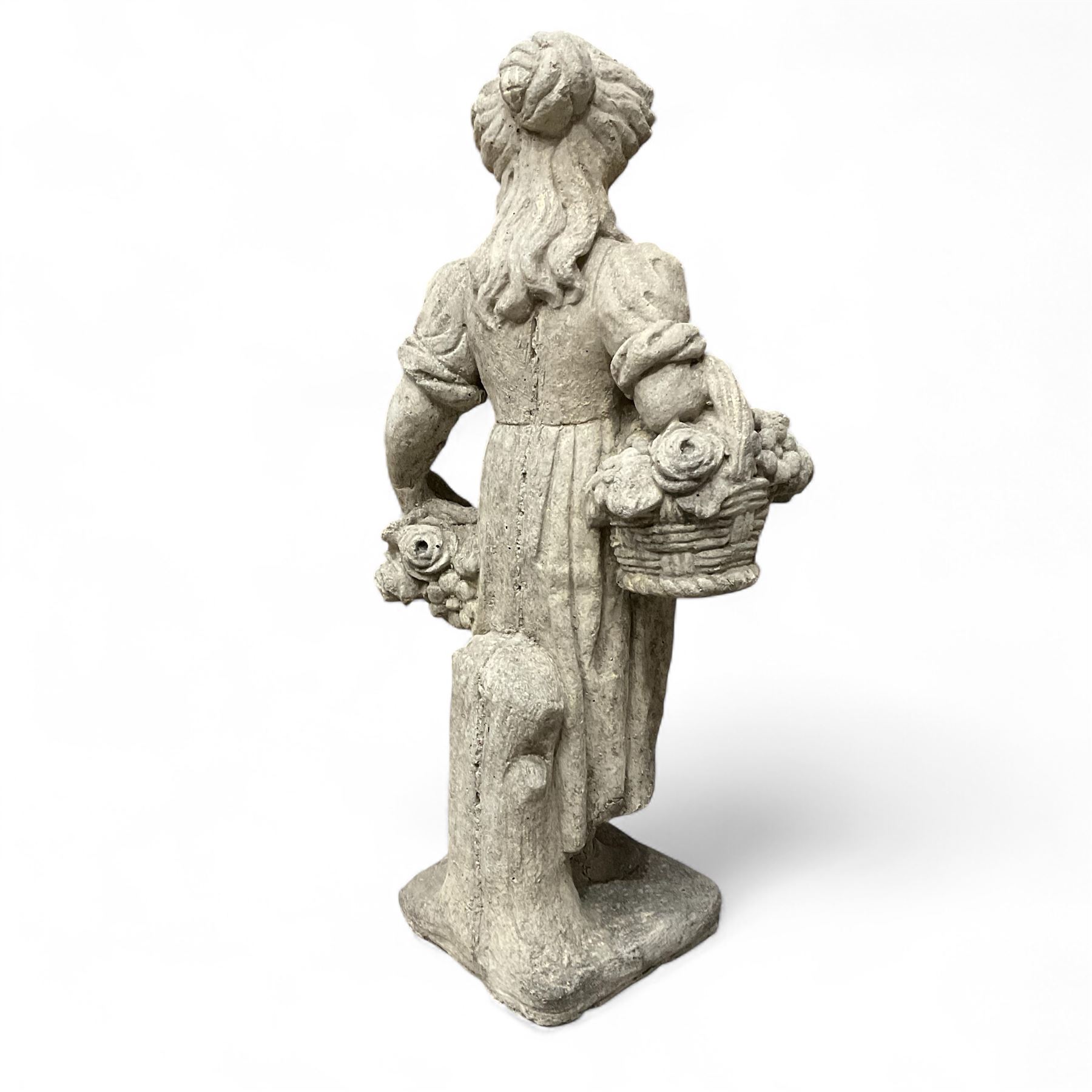 Set of four Cast stone Traditional Seasons, Including Spring, Summer, Autumn & Winter