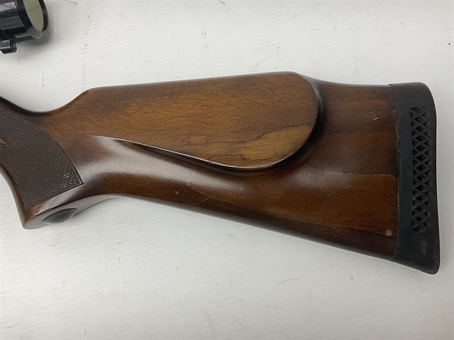 BSA .22 air rifle with under-lever action, the 51cm (20