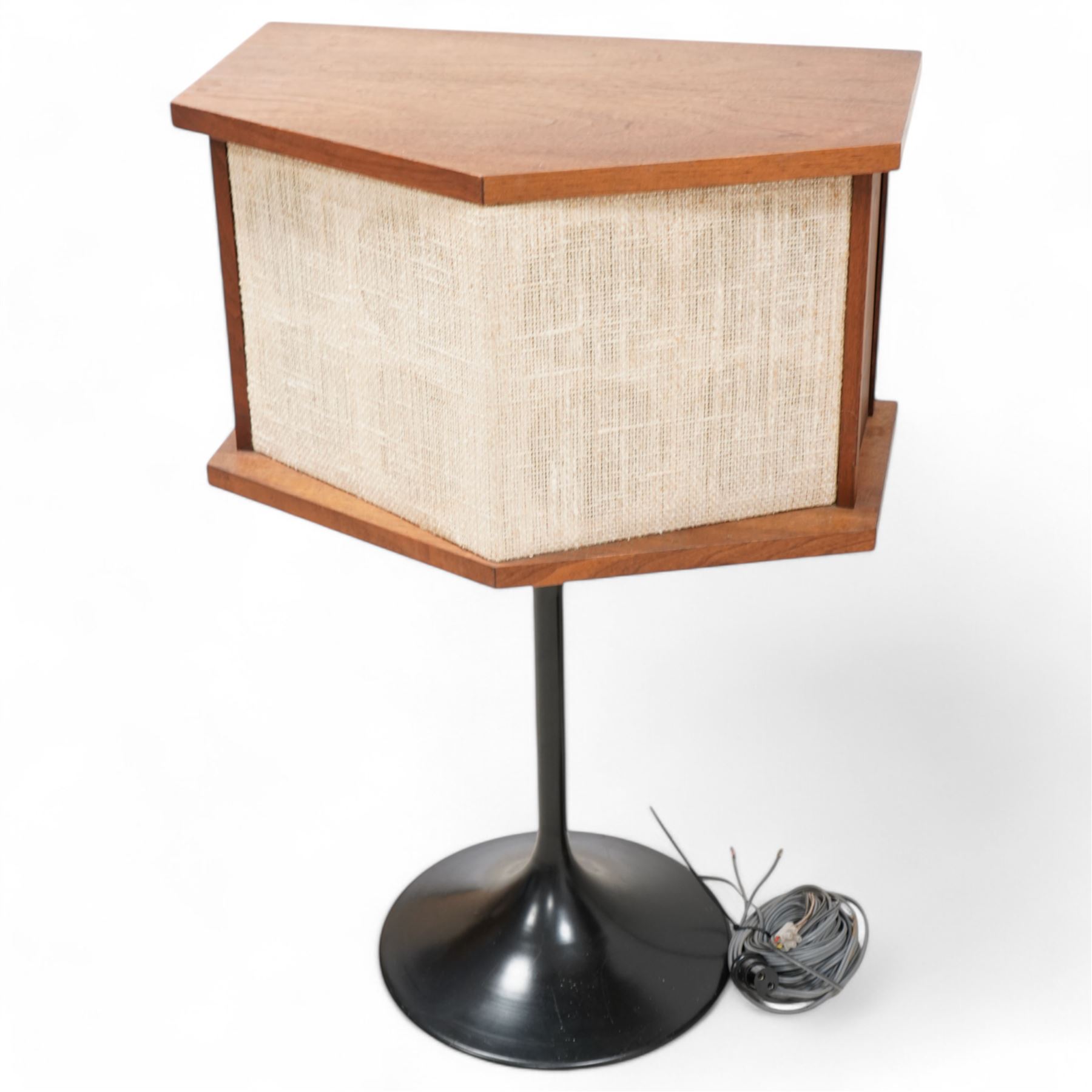 BOSE - set of four 901 Series II speakers, teak cased on tulip stands