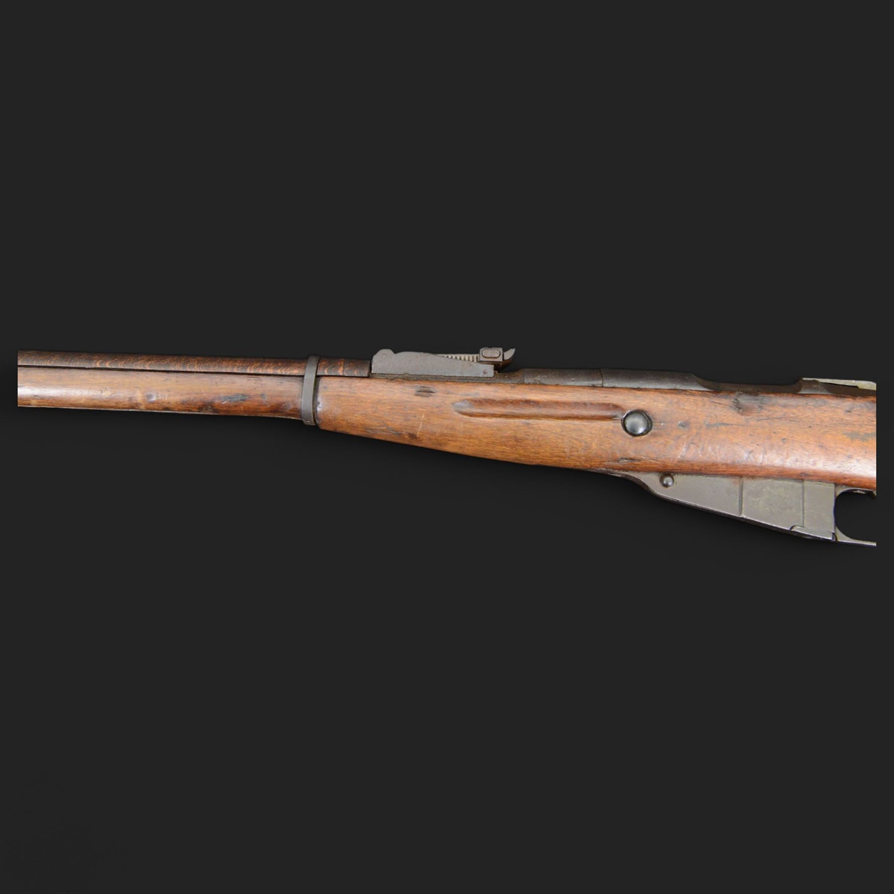 REGISTERED FIREARMS DEALER ONLY De-activated Russian Mosin Nagant 7.62x54RMN2575 bolt action rifle, serial number 117,  72cm (28.5
